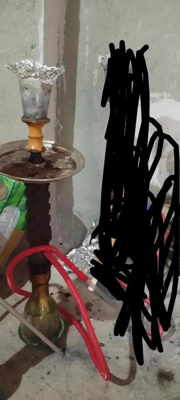 قلیان چوبی|زیورآلات و اکسسوری|شاهین دژ, |دیوار