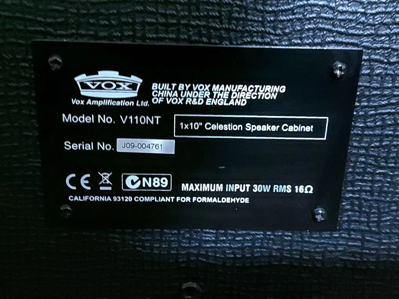 هد کابینت vox lil night trainفول تیوب|گیتار، بیس، امپلیفایر|تهران, شهرک ولیعصر جنوبی|دیوار