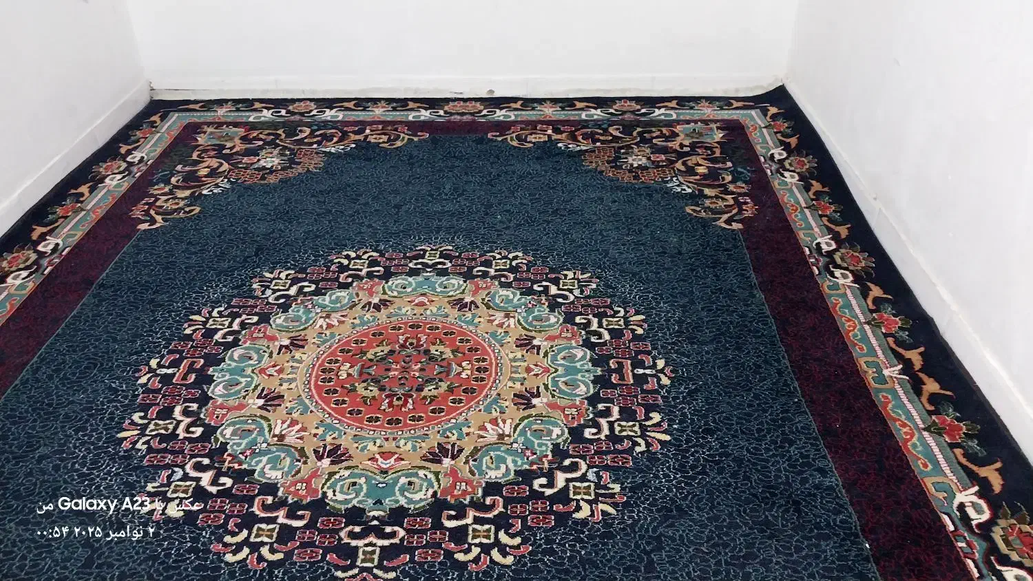 گلیم فرش ۱۲متری|گلیم، جاجیم، گبه|امیدیه, |دیوار