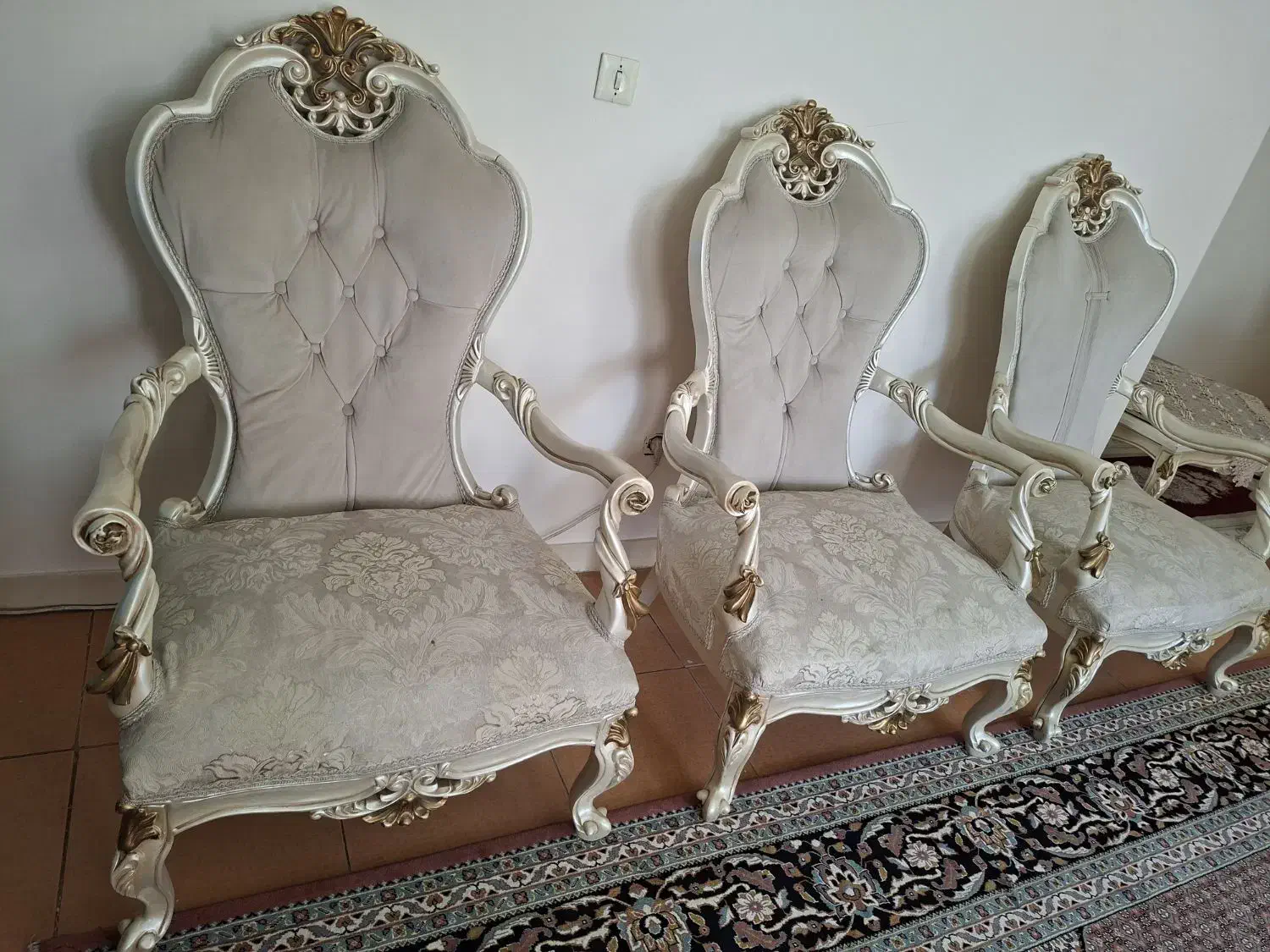 مبل استیل چوب تمام راش تضمینی، سالم در حد جهیزیه|مبلمان خانگی و میز عسلی|تهران, آهنگ|دیوار