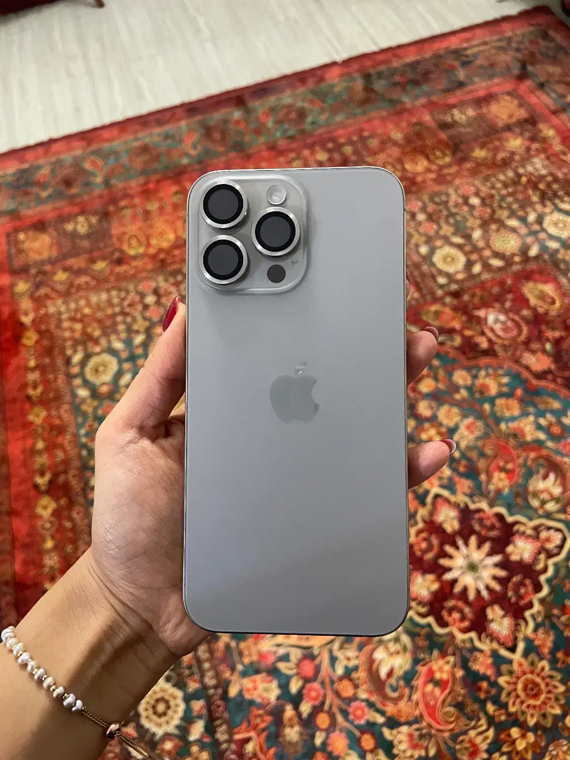 آیفون ۱۵ پرومکس ZAA ۲۵۶ - تمیز و بدون خط و خش|موبایل|تهران, کرمان|دیوار