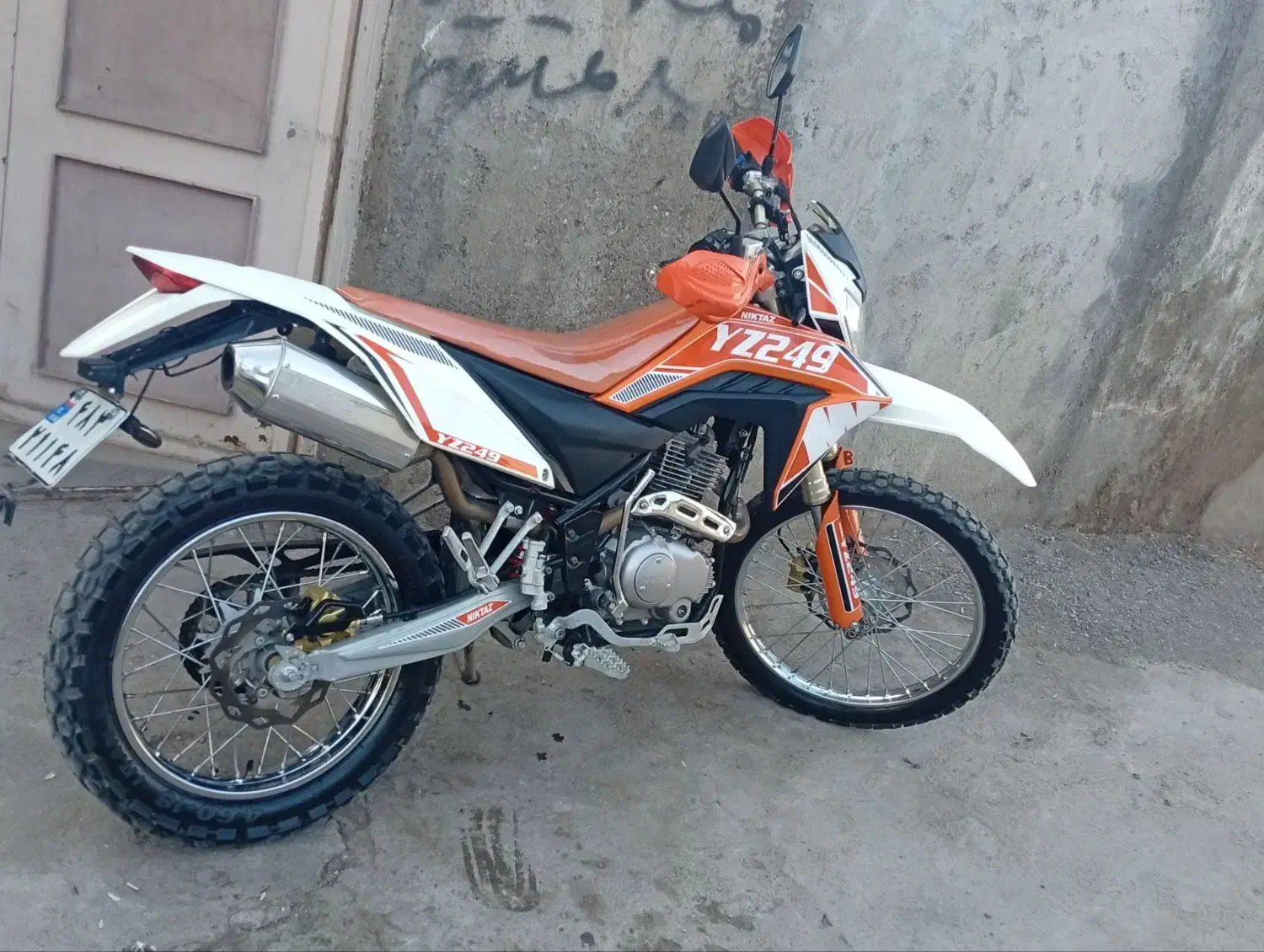 موتورسیکلت تریل ۲۵۰|موتورسیکلت|میانه, |دیوار