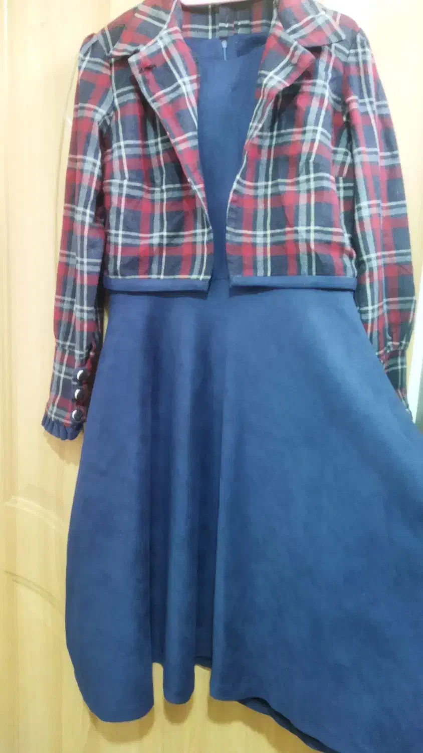 پیراهن دو تیکه یلدایی|لباس|آران و بیدگل, |دیوار