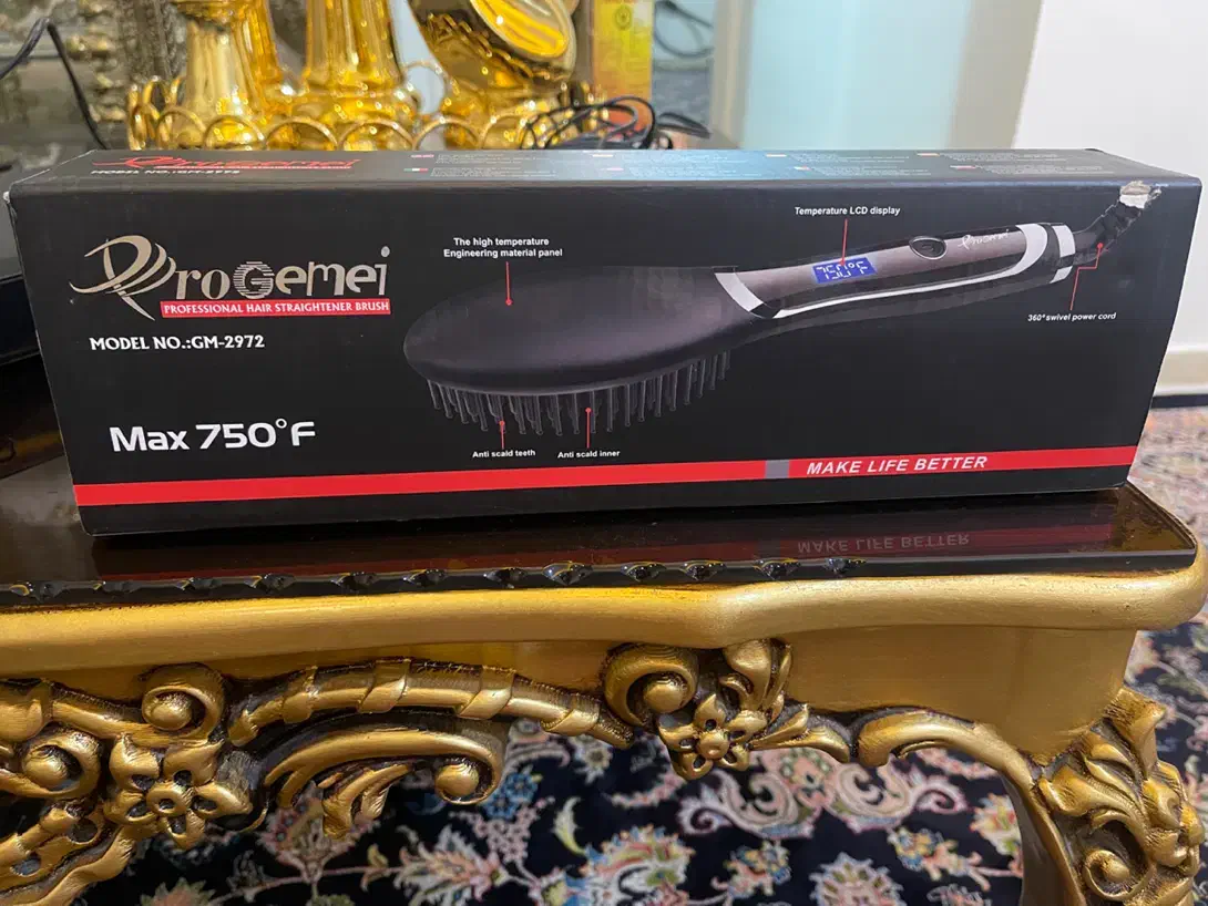 شانه حرارتی کاملا نو و آکبند progemei|آرایشی، بهداشتی، درمانی|قدس, شهرقدس|دیوار