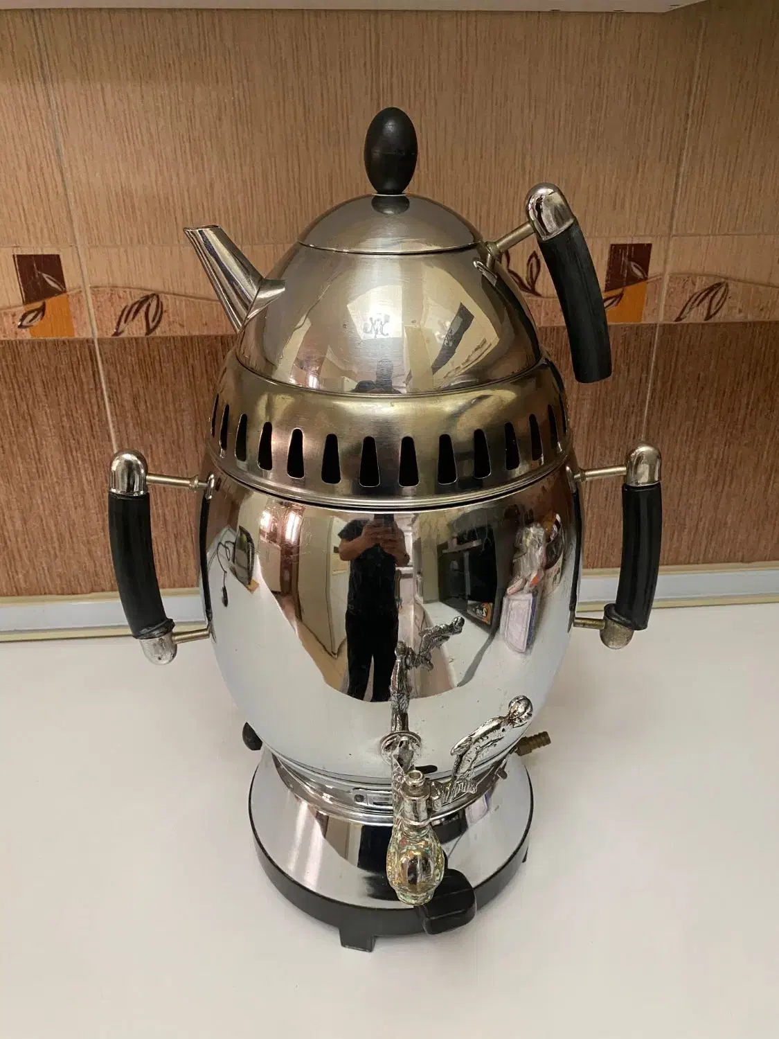 سماور گازی استیل|سماور، چای‌ساز، قهوه‌ساز|بابل, |دیوار