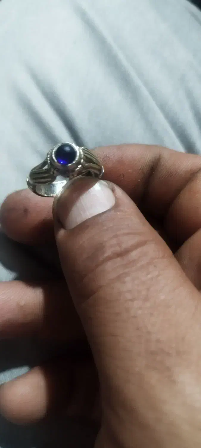 انگشتر نقره دست دلبر|جواهرات|بناب, |دیوار