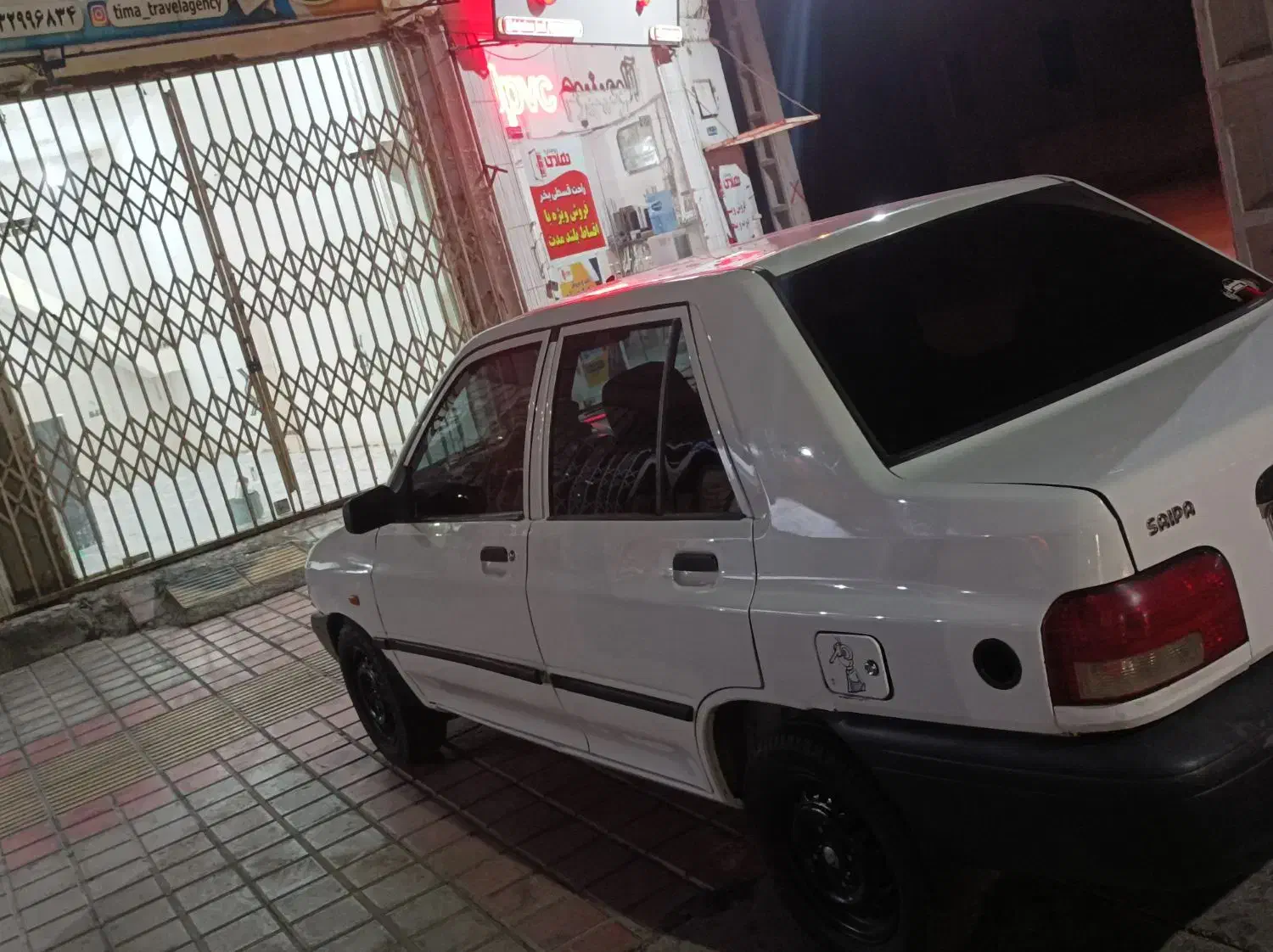 پراید ۹۴ سفید|خودرو سواری و وانت|بم, |دیوار