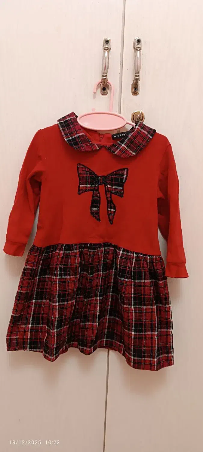 پیراهن دخترانه|کفش و لباس بچه|قزوین, |دیوار