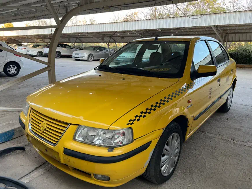 تاکسی سمند LX EF7 دوگانه سوز ۹۶|خودرو سواری و وانت|مشهد, آبادگران|دیوار