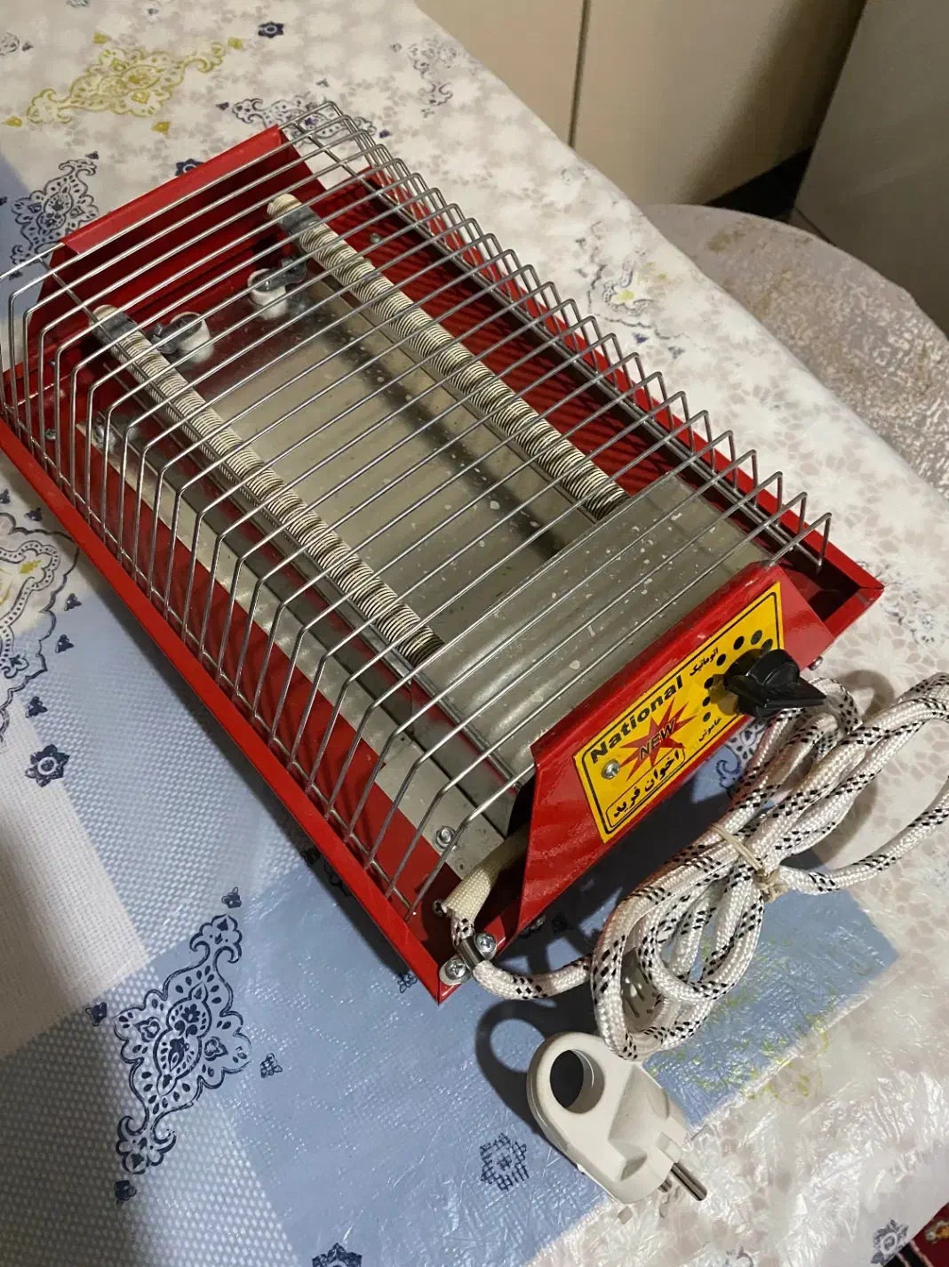 بخاری برقی دوشعله|بخاری، هیتر، شومینه|خوی, |دیوار