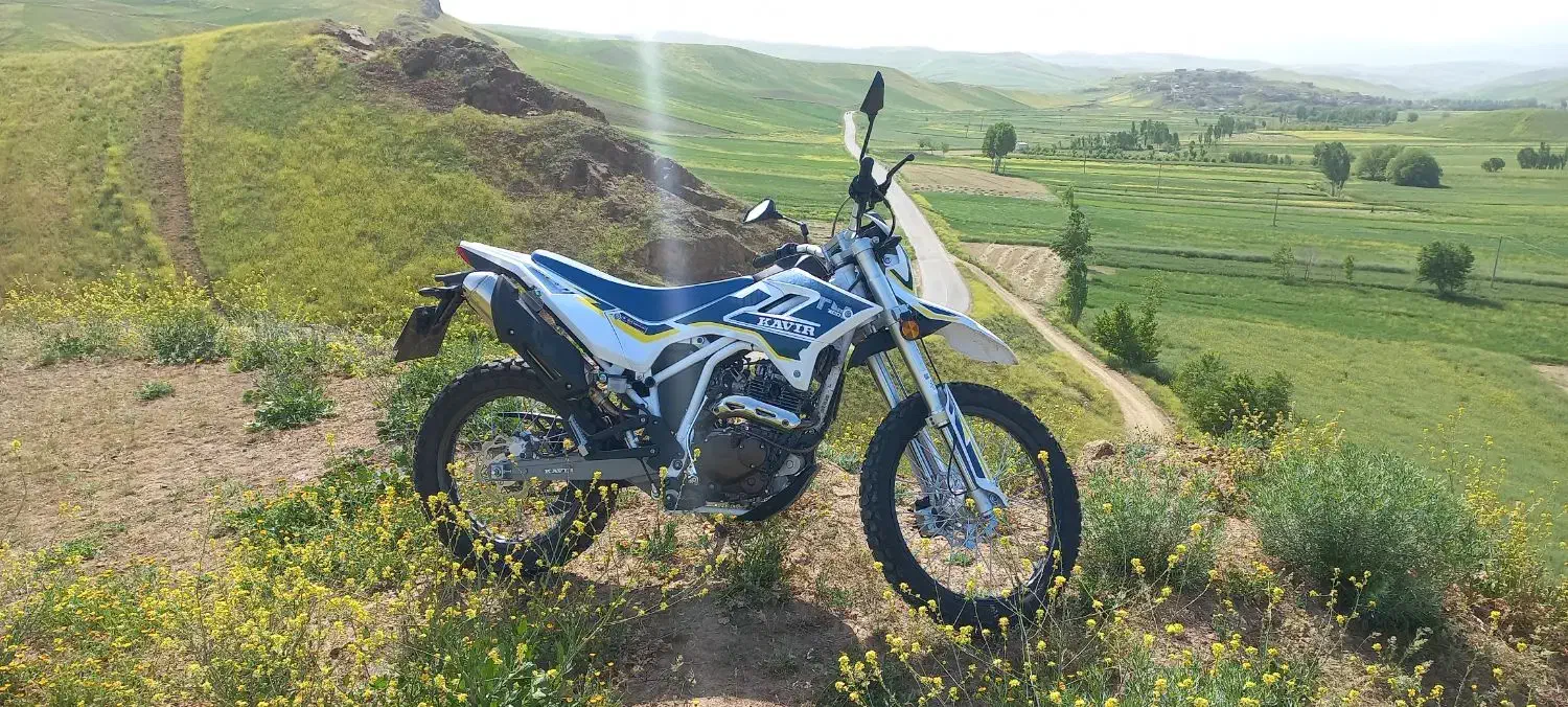 کویر T4 تریل اندرو ۱۴۰۲ در حد صفر|موتورسیکلت|تبریز, |دیوار