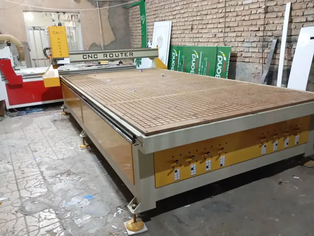 دستگاه سی ان سی چوب CNC|ماشین‌آلات صنعتی|شیراز, باهنر|دیوار