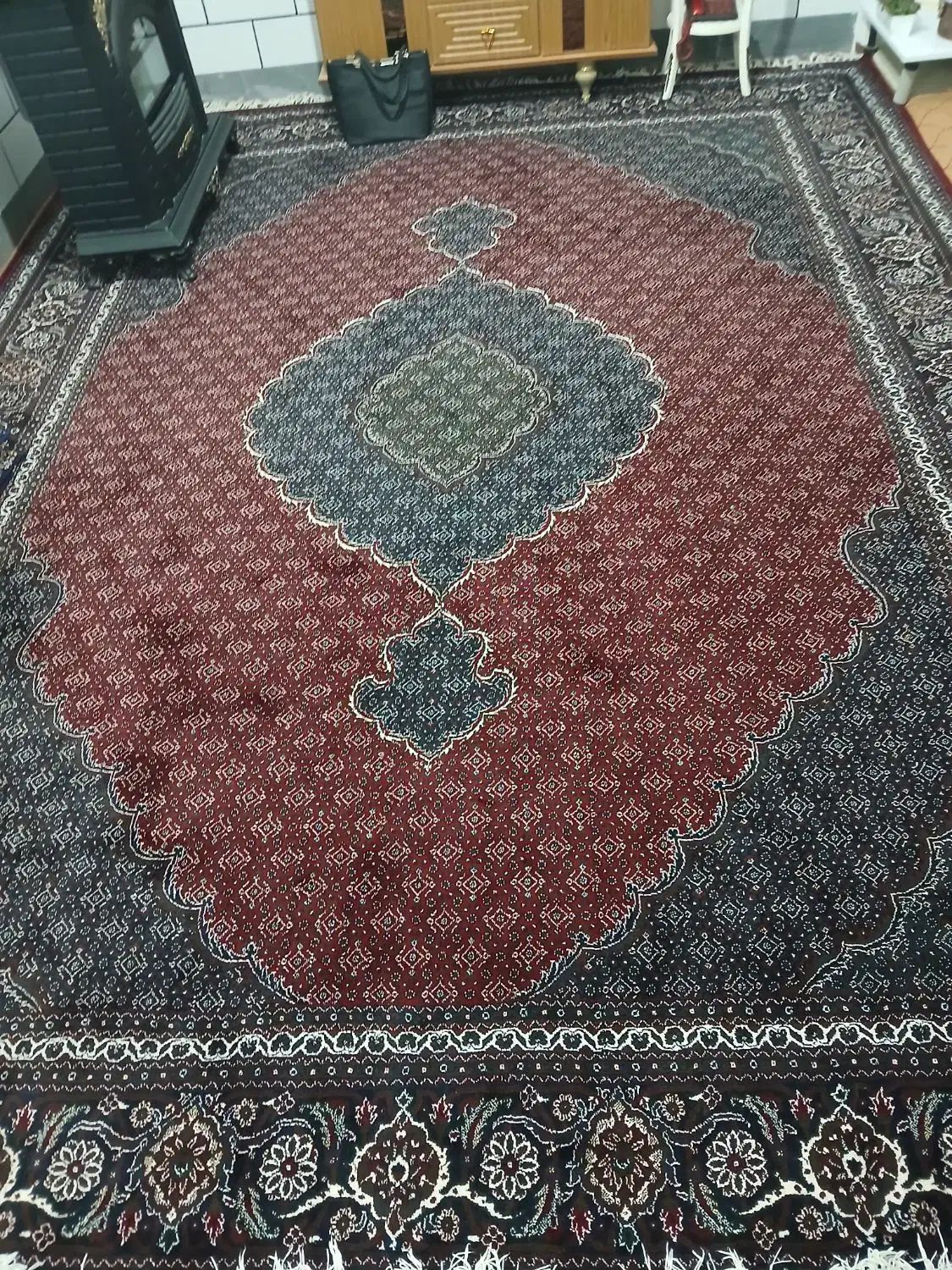 فرش ۱۲ متری|فرش|ساوه, |دیوار