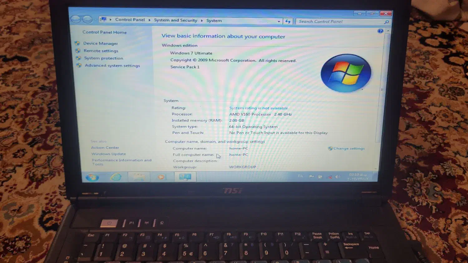 لپ تاپ msi|رایانه همراه|تهران, نظامآباد|دیوار