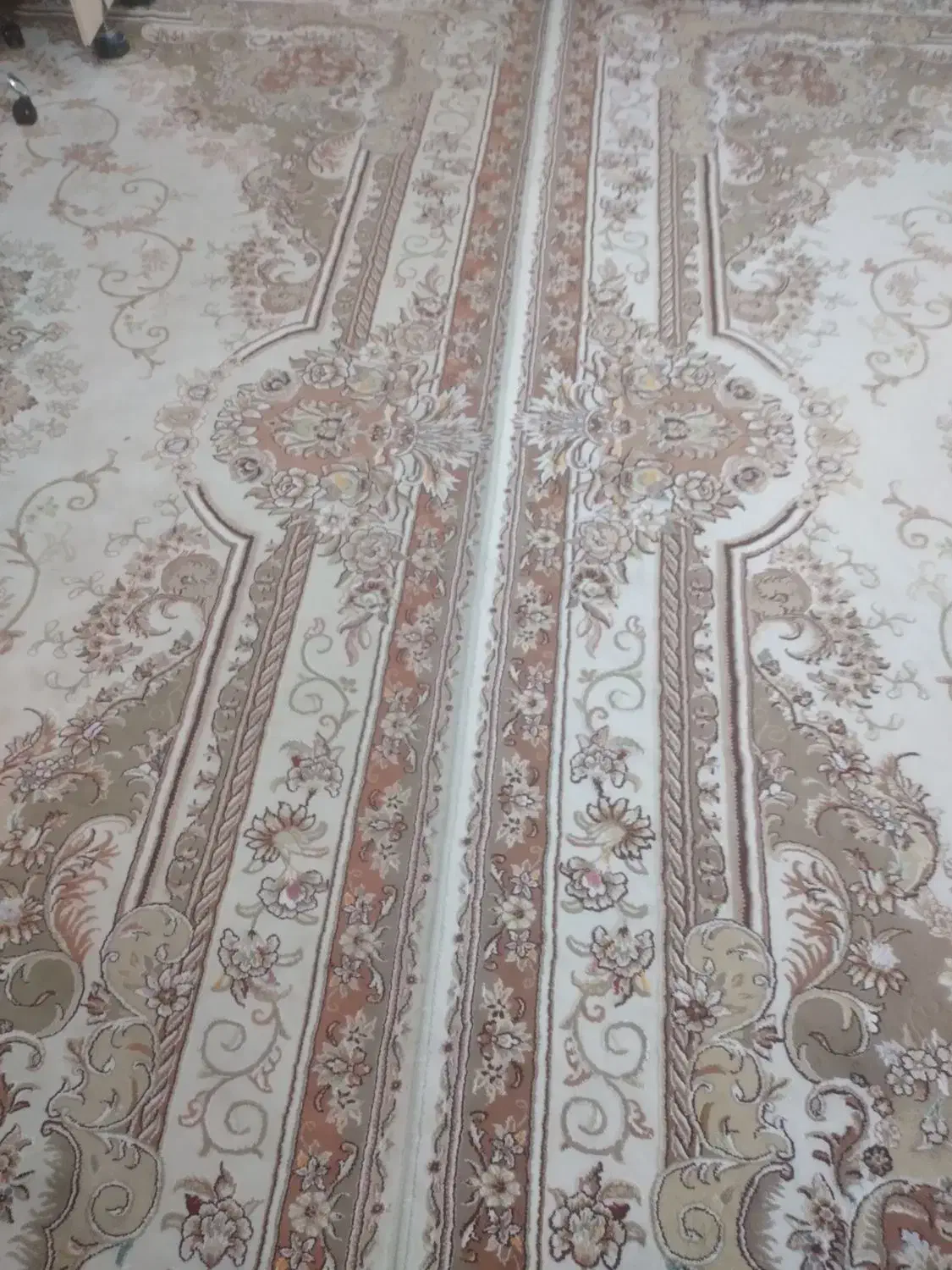 دو تخته فرش ۱۲ متری کاشان گل برجسته|فرش|محمدشهر, محمدشهر|دیوار