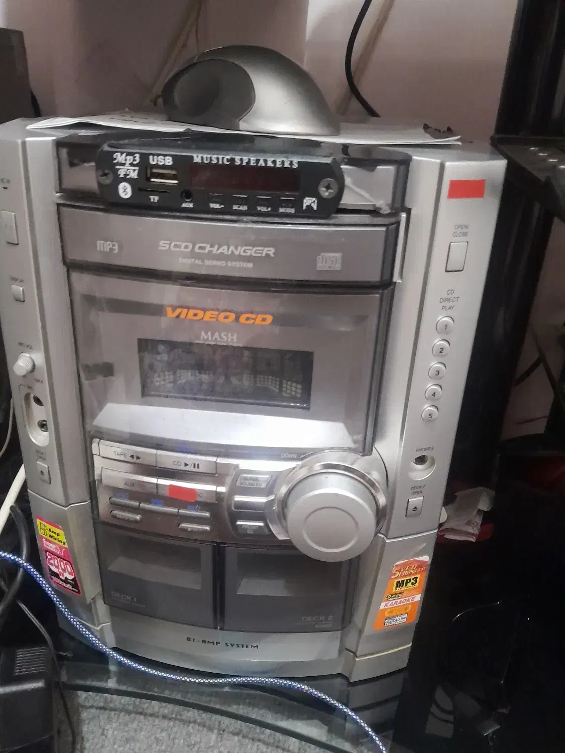 اسپیکر و دو عدد باند بزرگ درحد|سیستم صوتی خانگی|پیربازار, |دیوار