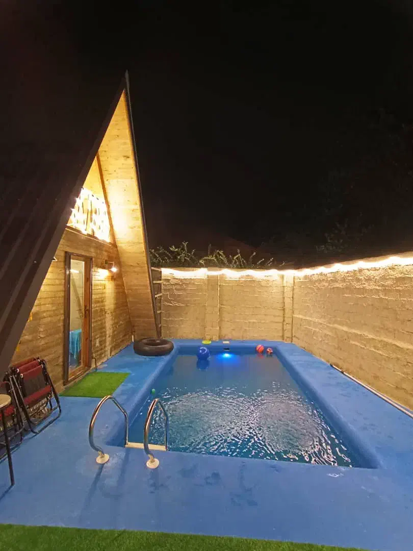 کلبه استخردار مجلسی ارزان ترازهمه جا|اجارهٔ کوتاهمدت آپارتمان و سوئیت|لاهیجان, بازکیاگوراب|دیوار