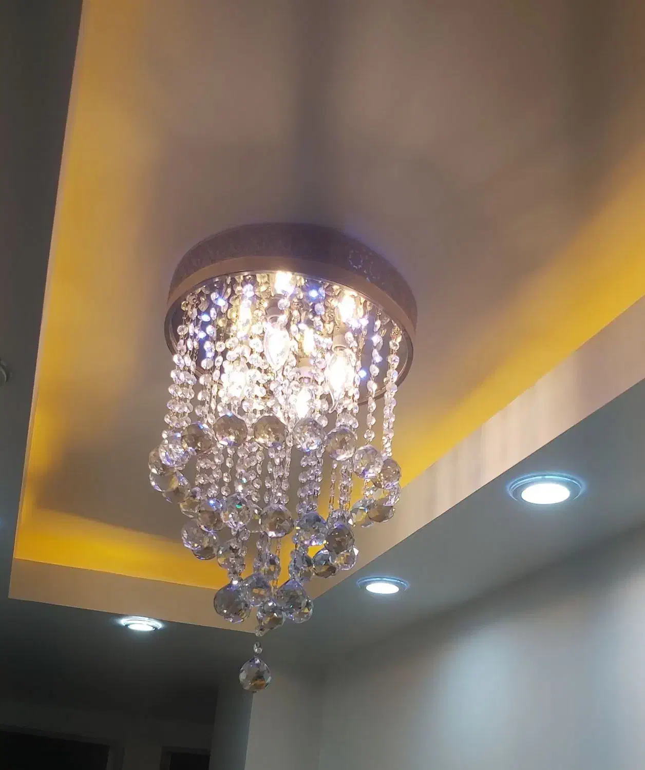 لوستر سقفی ۳زمانه کنترل دار|لوستر و چراغ آویز|قزوین, |دیوار