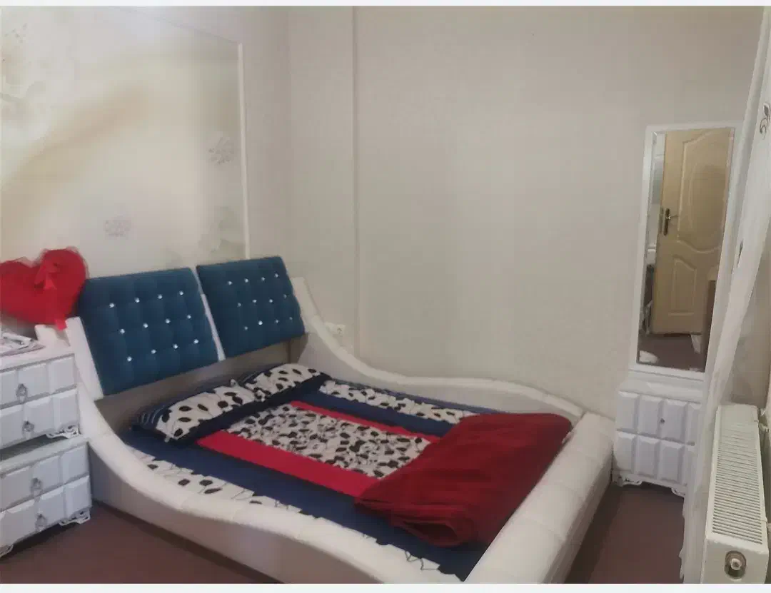 تخت خواب دونفره طرح موج|تخت و سرویس خواب|قم, پردیسان|دیوار