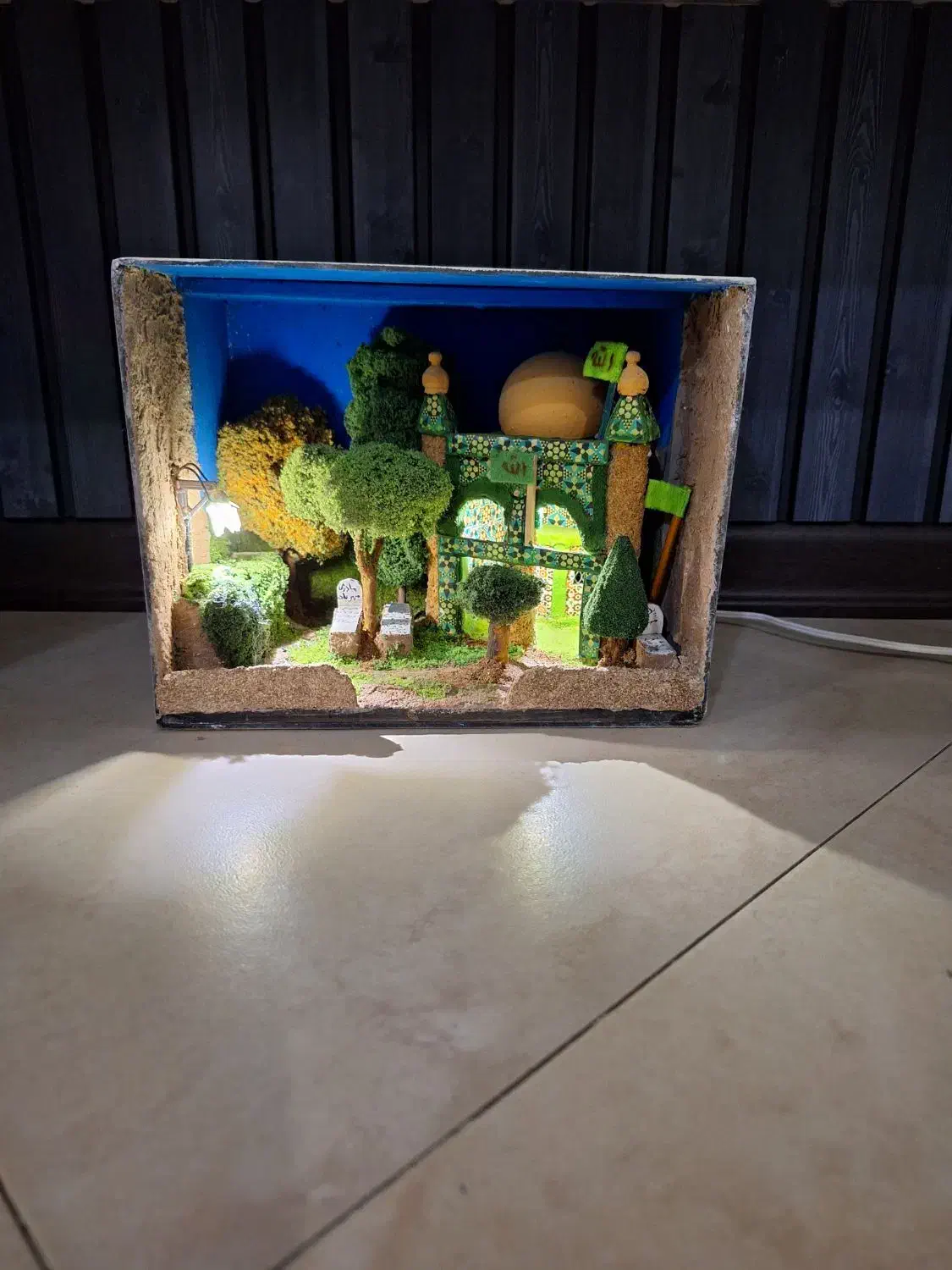 تابلو خونه روستایی|تابلو، نقاشی، عکس|تهران, خواجه نظام الملک|دیوار