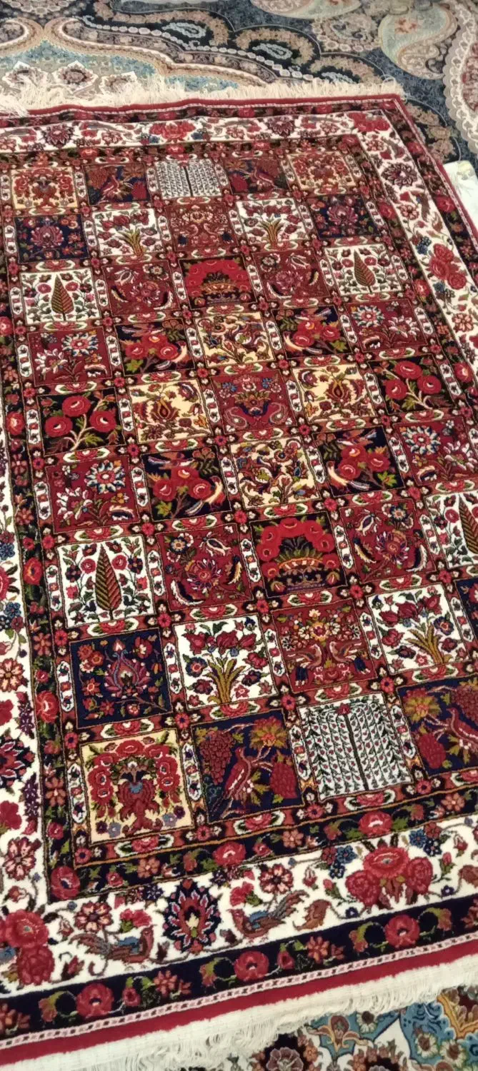 قالی دستباف|فرش|لاران, |دیوار