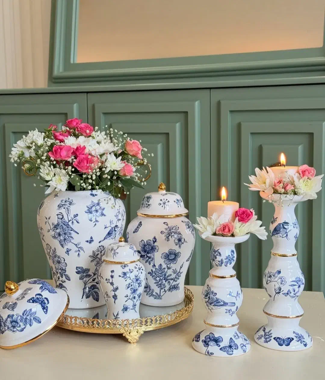 جینجر های دکوری سرامیکی|صنایع دستی و سایر لوازم تزئینی|گرگان, |دیوار