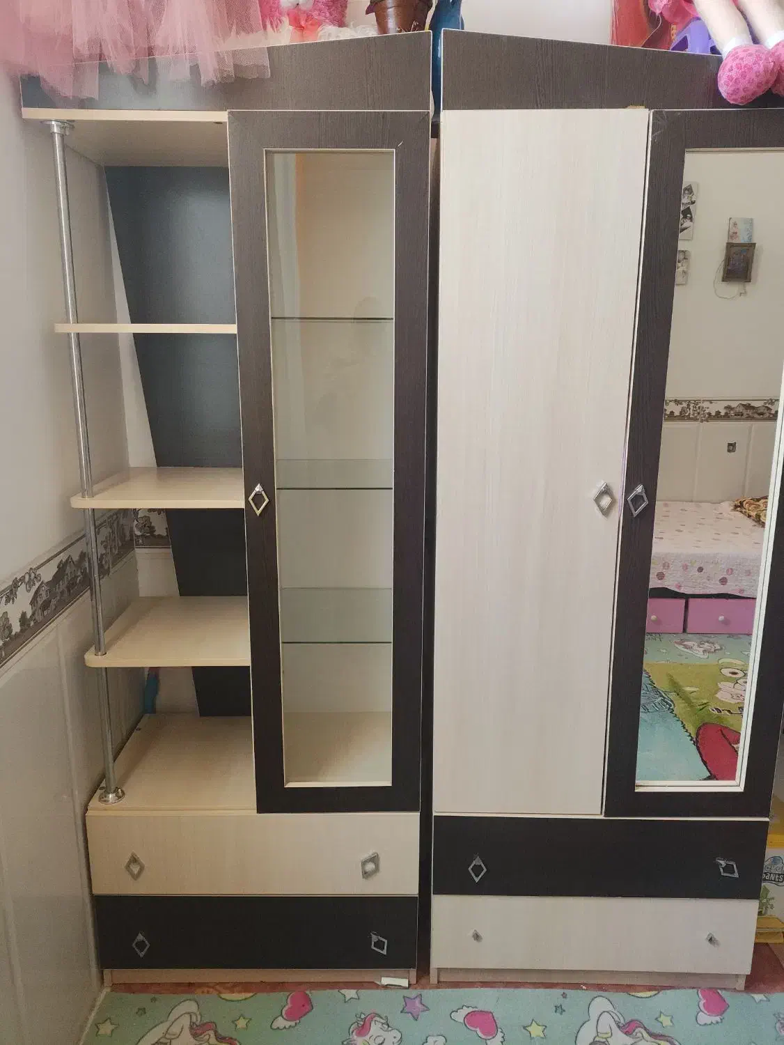 کمد کودک وکمد لباس کودک|اسباب و اثاث بچه|میبد, |دیوار