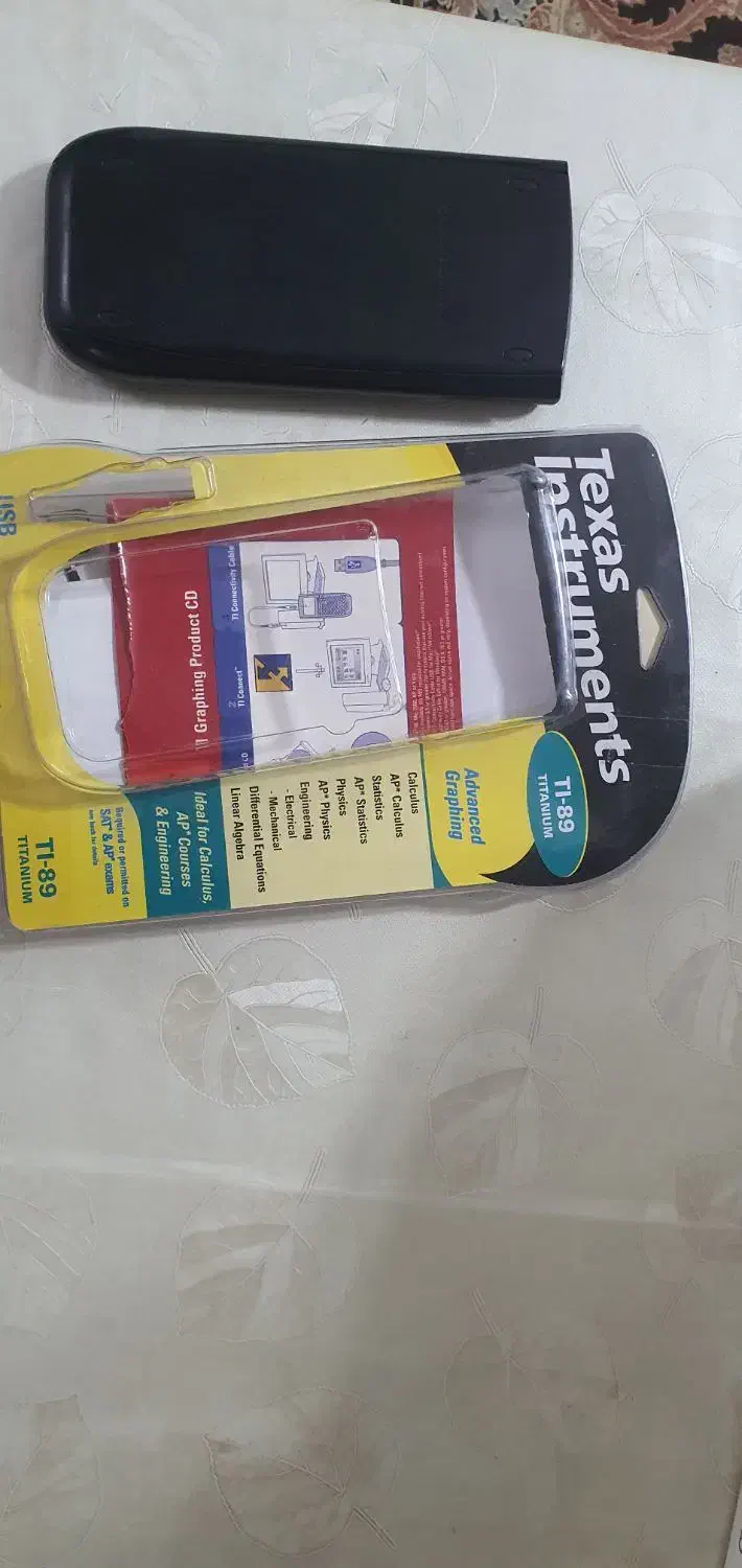 ماشین حساب مهندسی تگزاس تیتانیوم ti89|لوازم التحریر|ساری, |دیوار