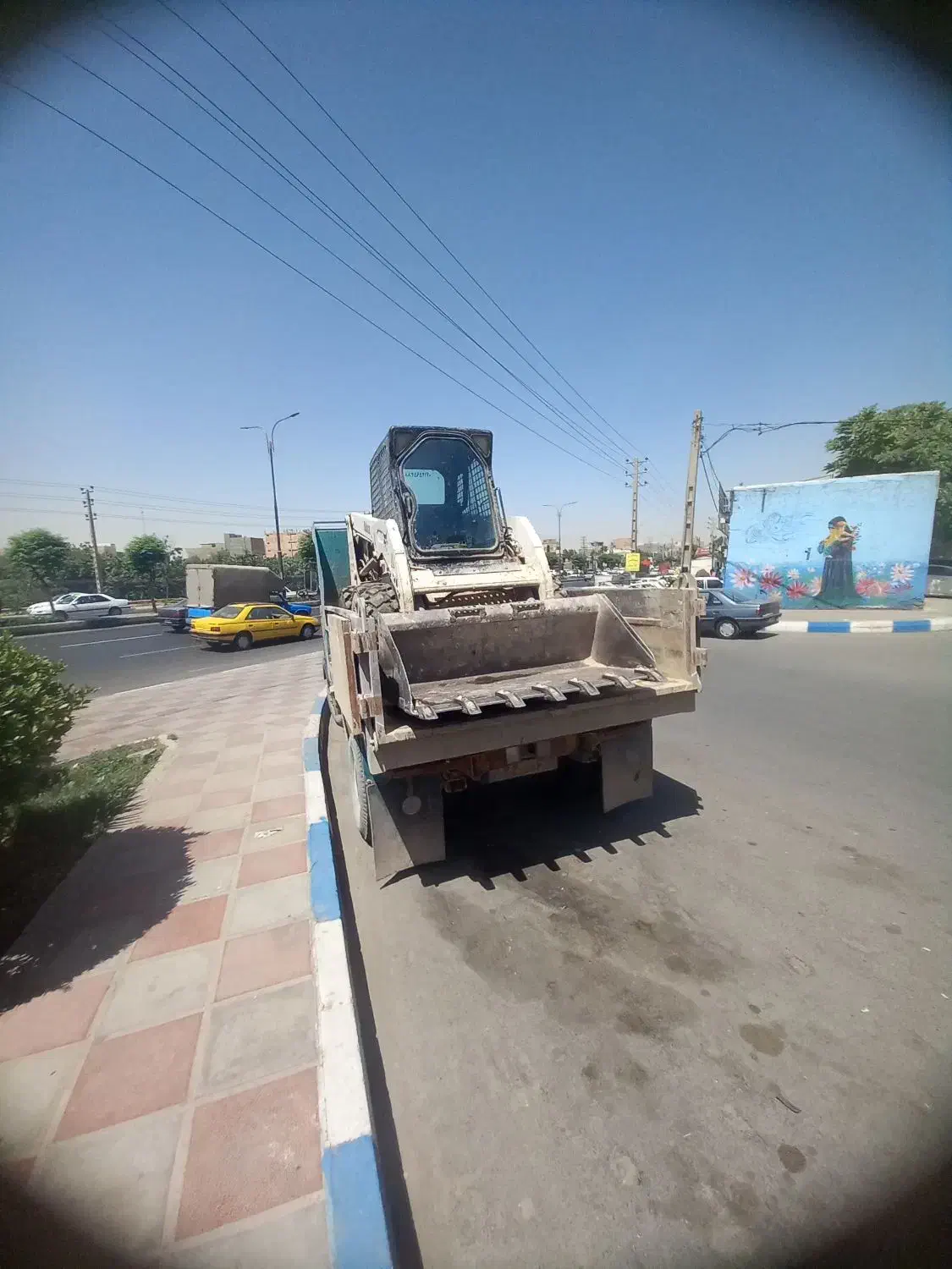 اجاره بابکت خاور به صورت شیفتی وروزانه|خدمات حمل و نقل|شریفآباد, |دیوار