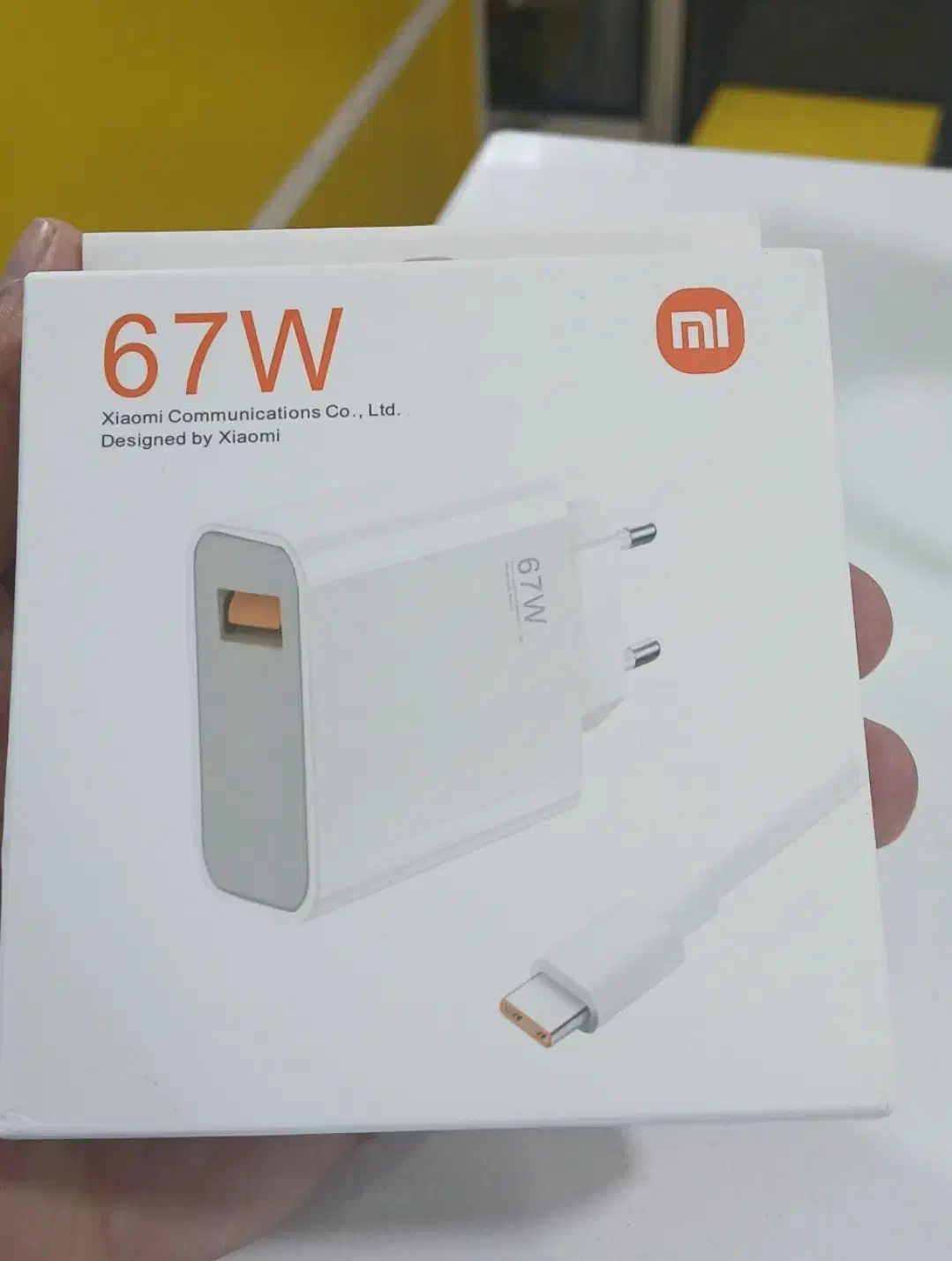 شارژر ۶۷ وات شیامی اصلی ثانیه شمار|لوازم جانبی موبایل و تبلت|اهواز, کوی باهنر|دیوار