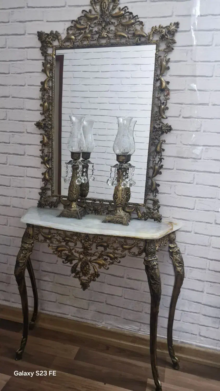 آینه و شمعدون|بوفه، ویترین، کنسول|ساری, |دیوار