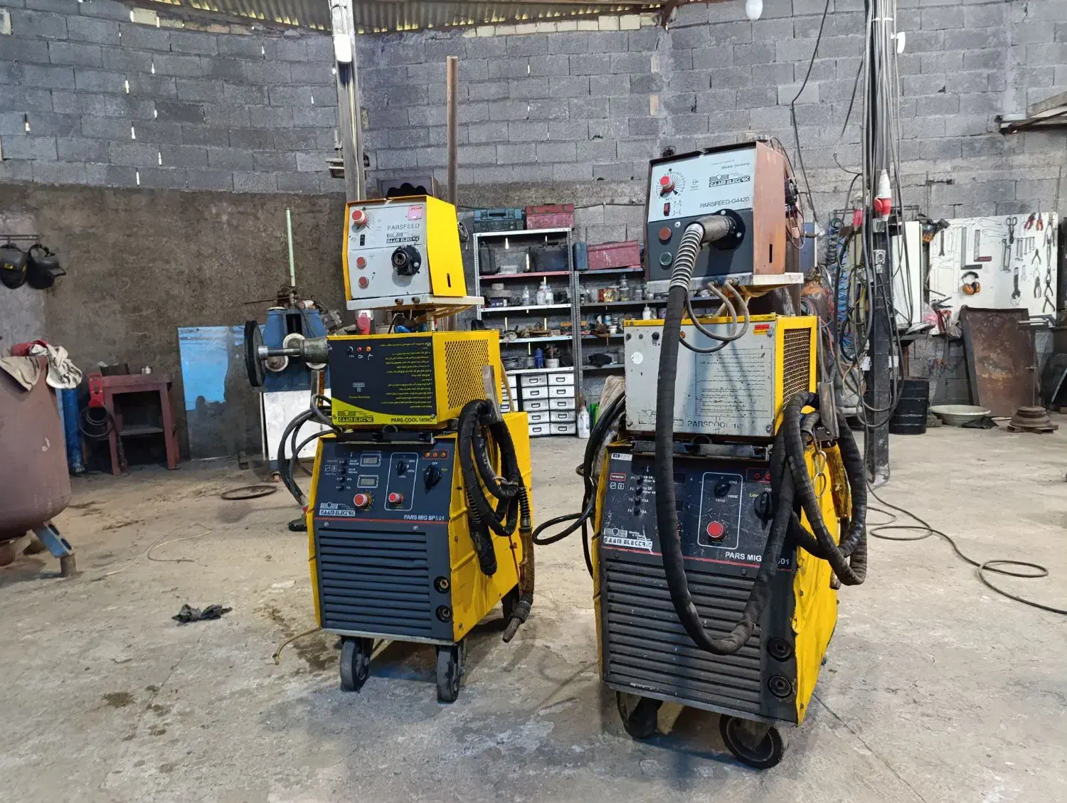 دستگاه جوش CO2 آب خنک|ماشینآلات صنعتی|لولمان, |دیوار