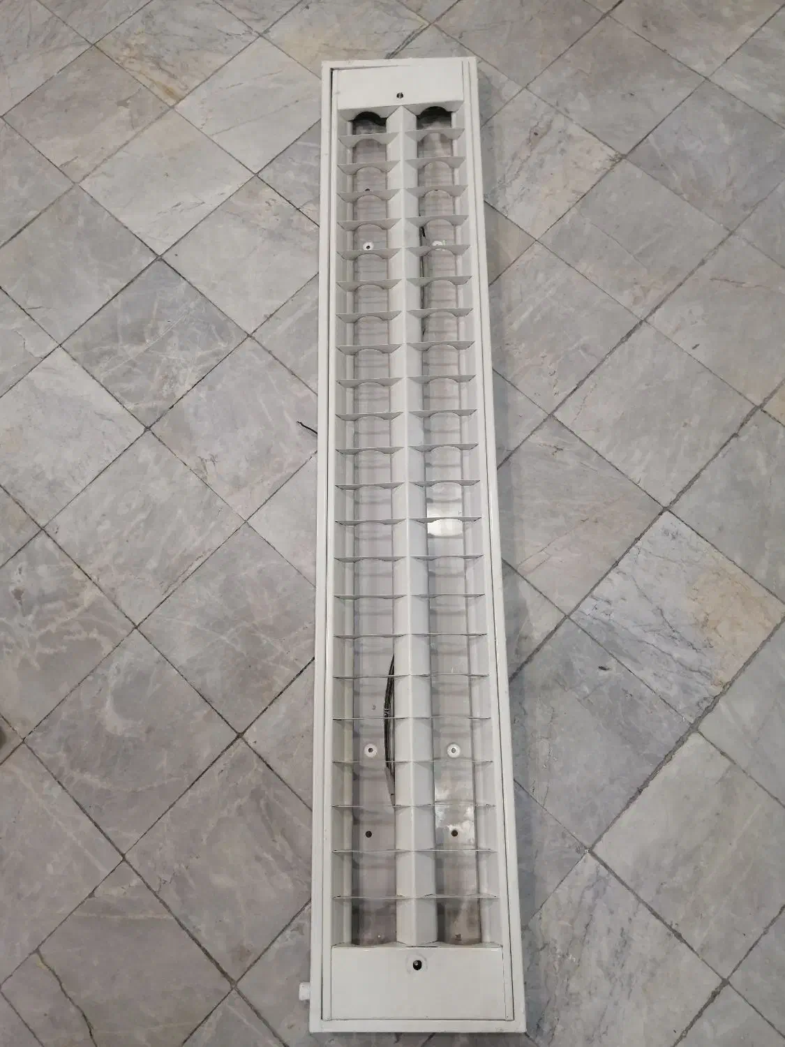 چراغ مهتابی دوتایی|لوستر و چراغ آویز|تبریز, |دیوار