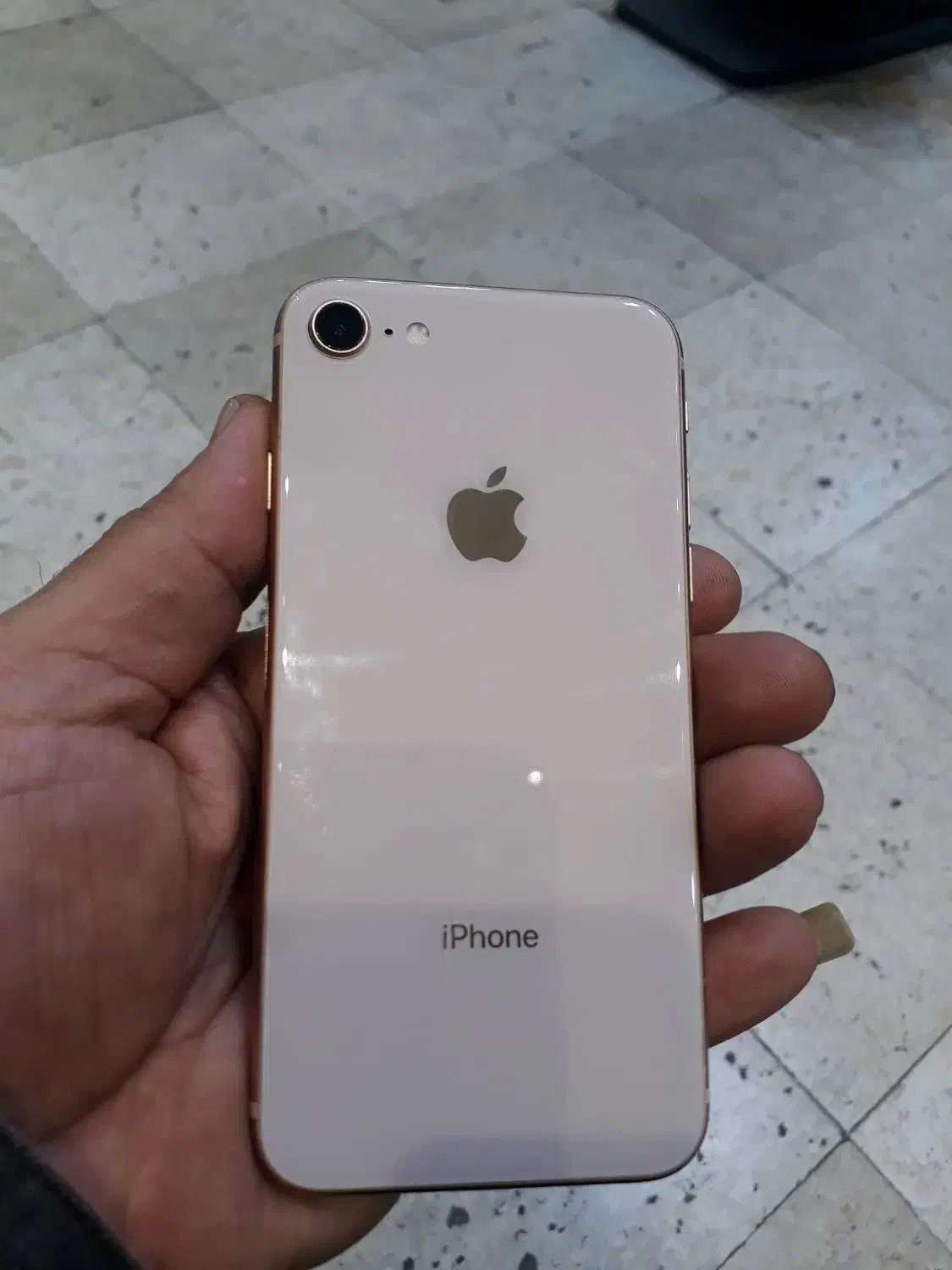 آیفون 8 رزگلد درحد نو|موبایل|تهران, دولاب|دیوار