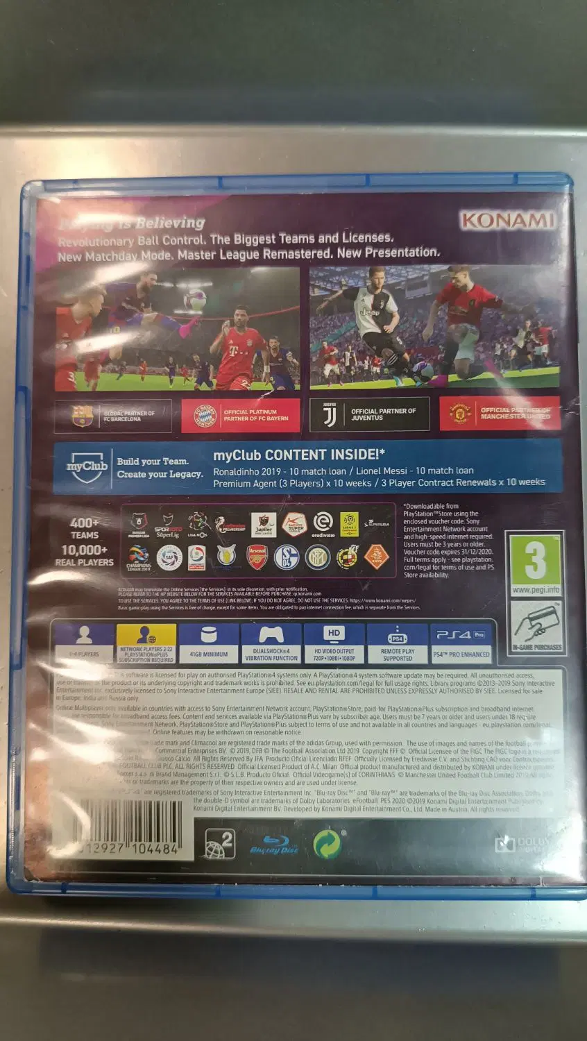 CD\PES2020|کنسول، بازی ویدئویی و آنلاین|تهران, منیریه|دیوار