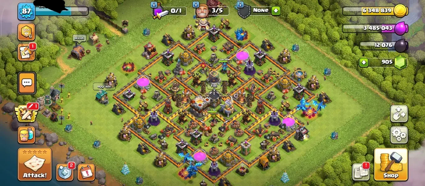 اکانت کلش آف کلنز|کنسول، بازی ویدئویی و آنلاین|مشکین‌دشت, |دیوار