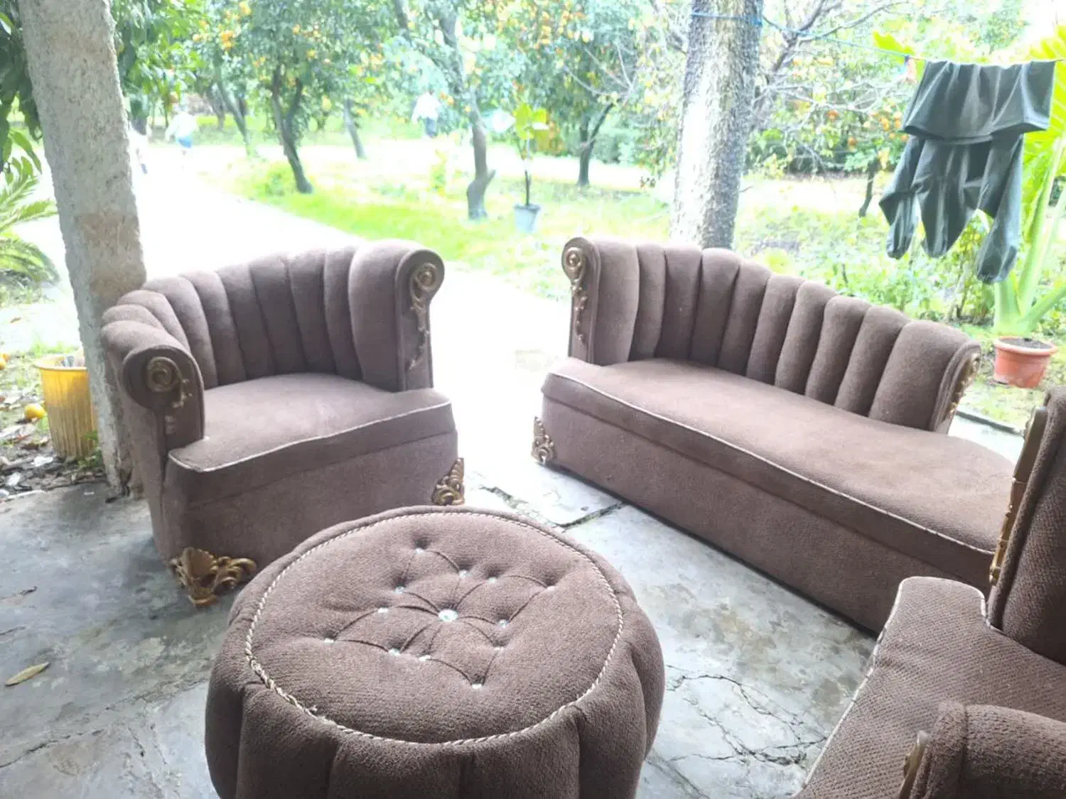 فروش مبل یکسال کارکرد چوب نراد پارچه مرغوب|مبلمان خانگی و میز عسلی|عباسآباد, |دیوار