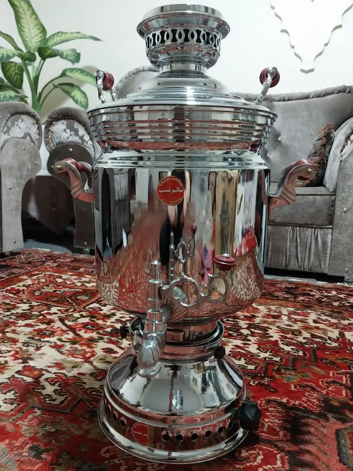 سماور گازی ۱۶ لیترنونو|سماور، چایساز، قهوهساز|خسروشاه, |دیوار