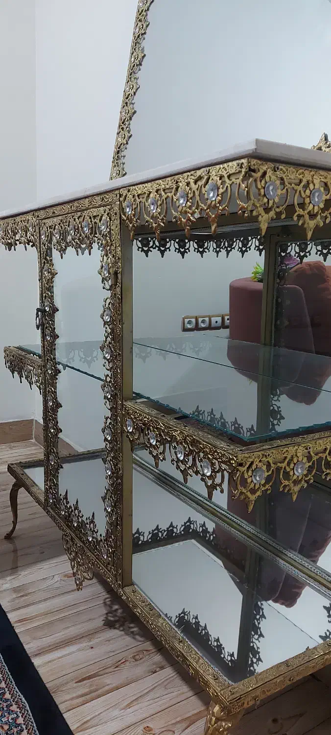 آیینه کنسول برنز|بوفه، ویترین، کنسول|تهران, دولتخواه جنوبی|دیوار