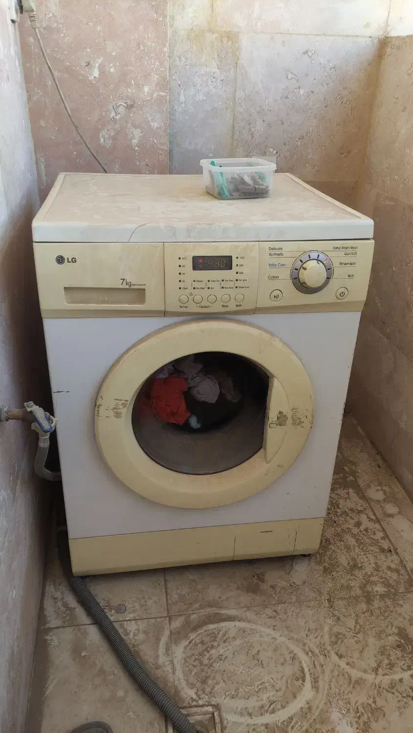 لباسشویی ال جی اصل کره|ماشین لباسشویی و خشککن لباس|شیراز, فرهنگ شهر|دیوار
