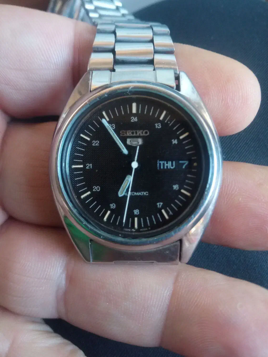 ساعت سیکو خلبانی اتوماتیک قدیمی در حد آک|ساعت|خمین, |دیوار