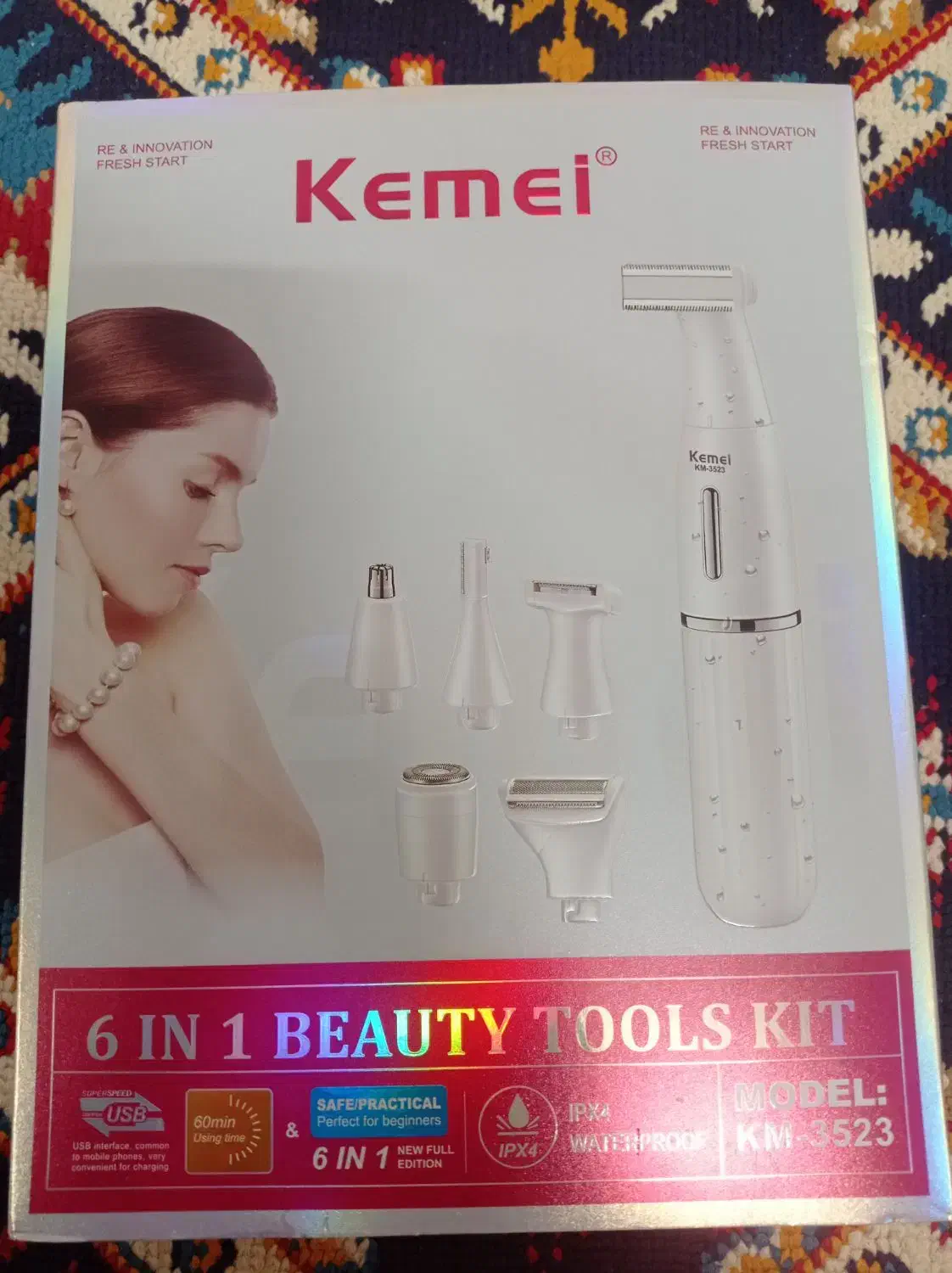 ماشین اصلاح صورت خانوم چند کاره|آرایشی، بهداشتی، درمانی|سبزوار, شرق کال میانی|دیوار