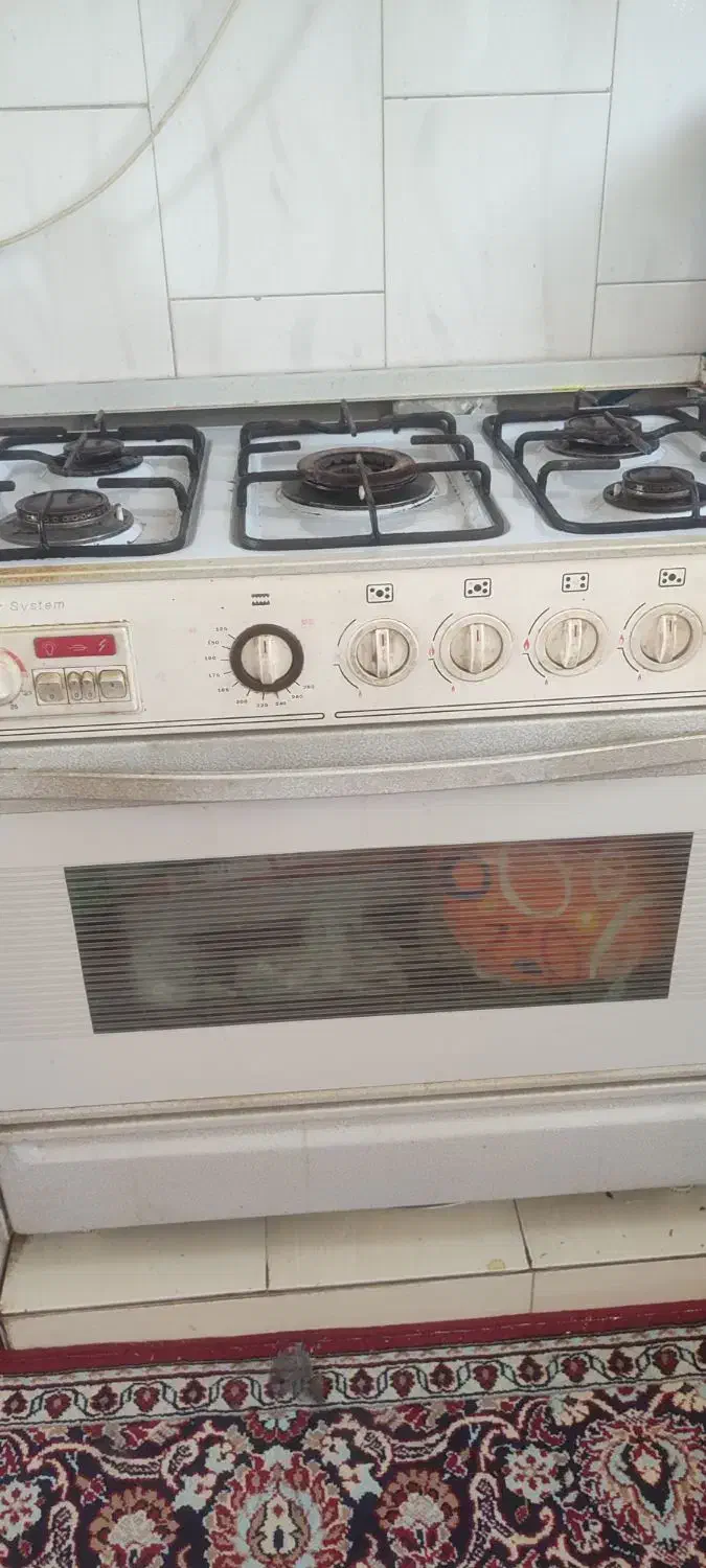 فر گاز پویا صدف|اجاق گاز و لوازم برقی پختوپز|نجفآباد, مزرعه طالب|دیوار