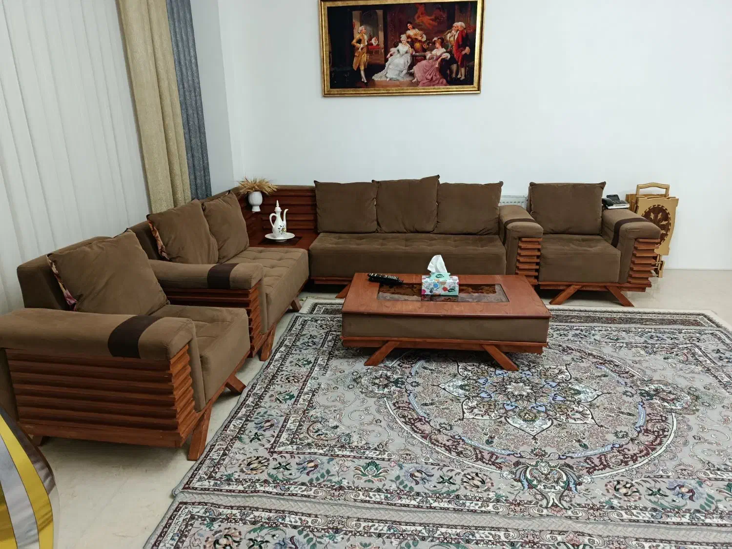 مبل ال|مبلمان خانگی و میز عسلی|کرمانشاه, |دیوار