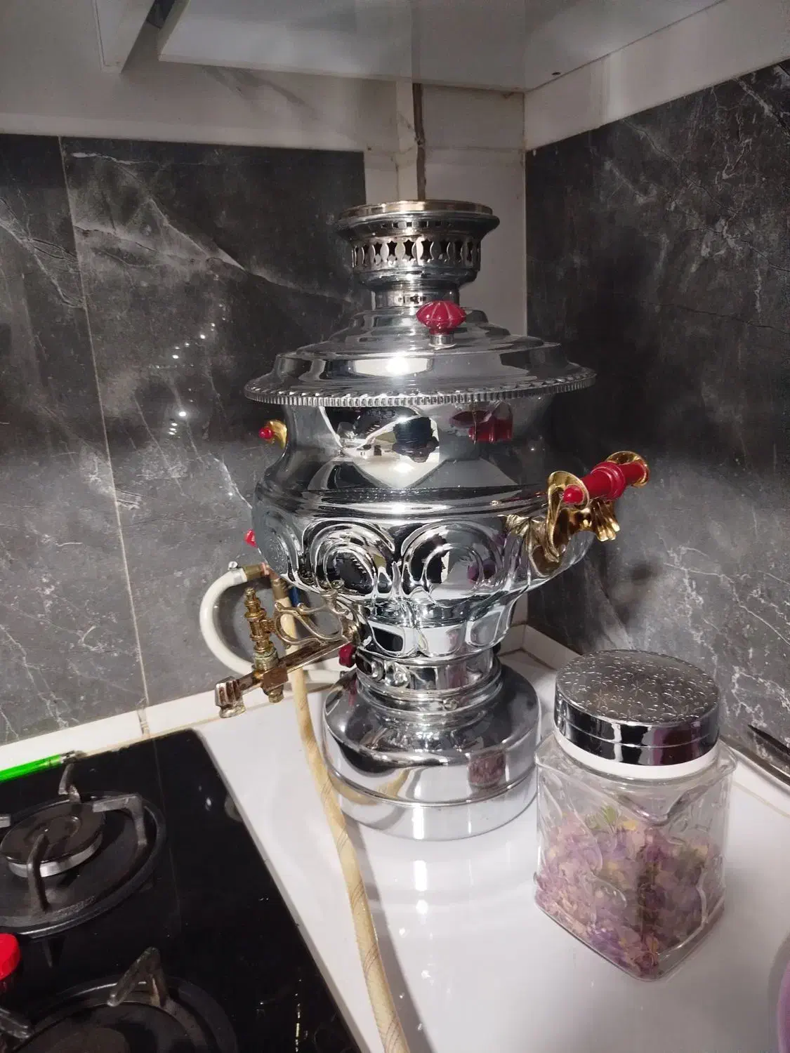 سماور گازی درحدنو|سماور، چایساز، قهوهساز|نورآباد, |دیوار