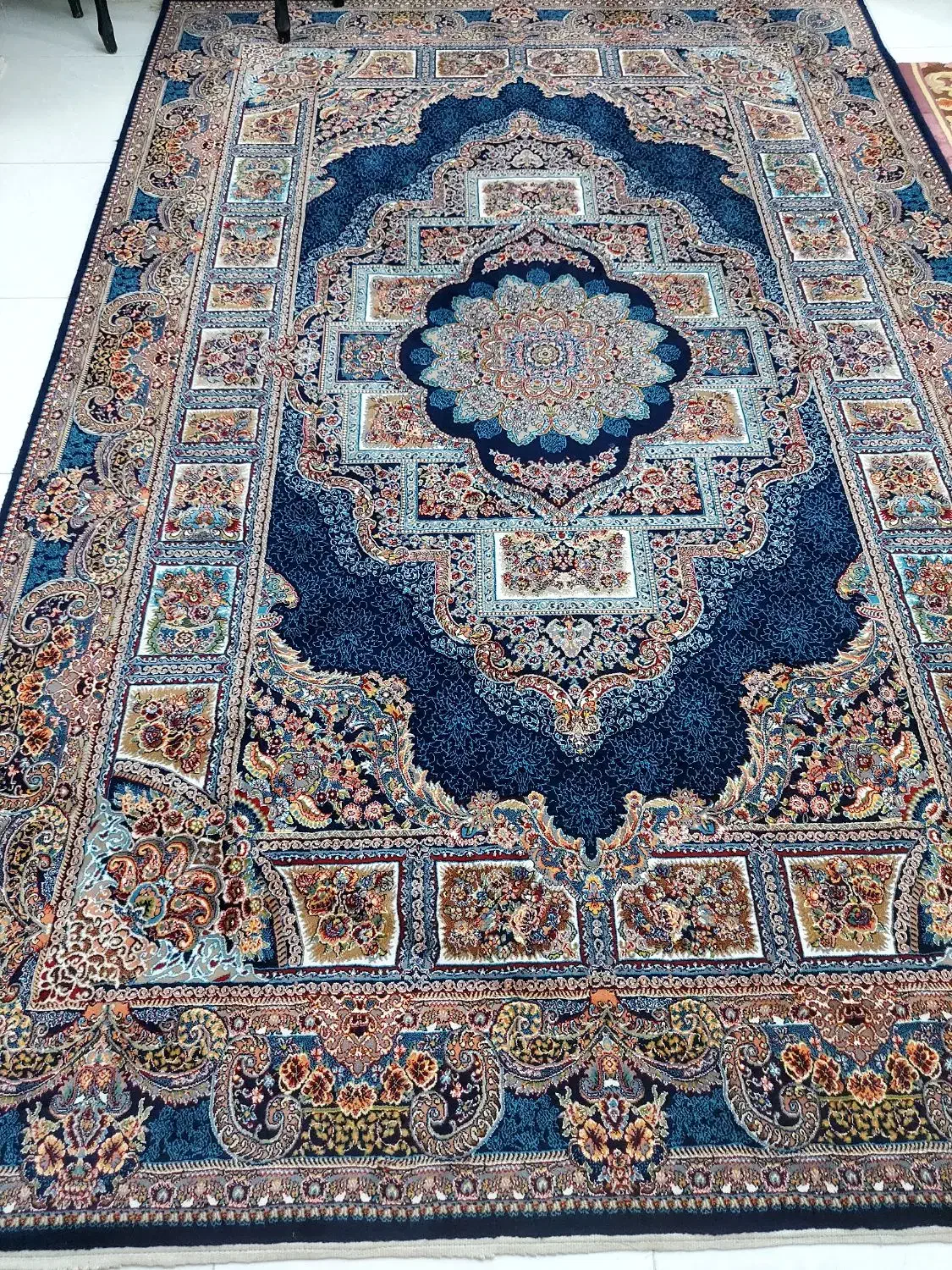فرش|فرش|تهران, امام زاده عبدالله|دیوار