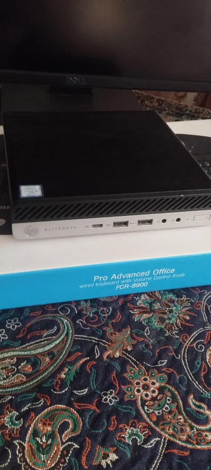 مینی کیس همراه با مانیتور|رایانه رومیزی|خرمآباد, |دیوار