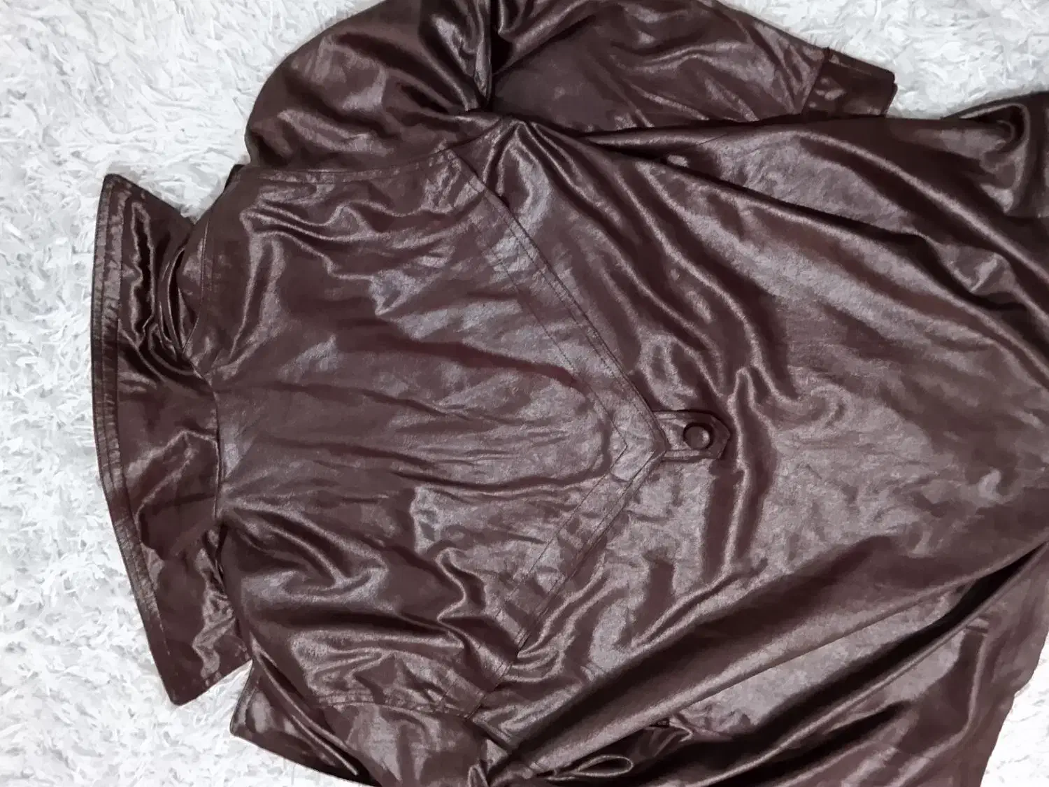 بارانی و شنل پاییزه طرح چرم خارجی|لباس|کرج, شهرک امام رضا (ع)|دیوار