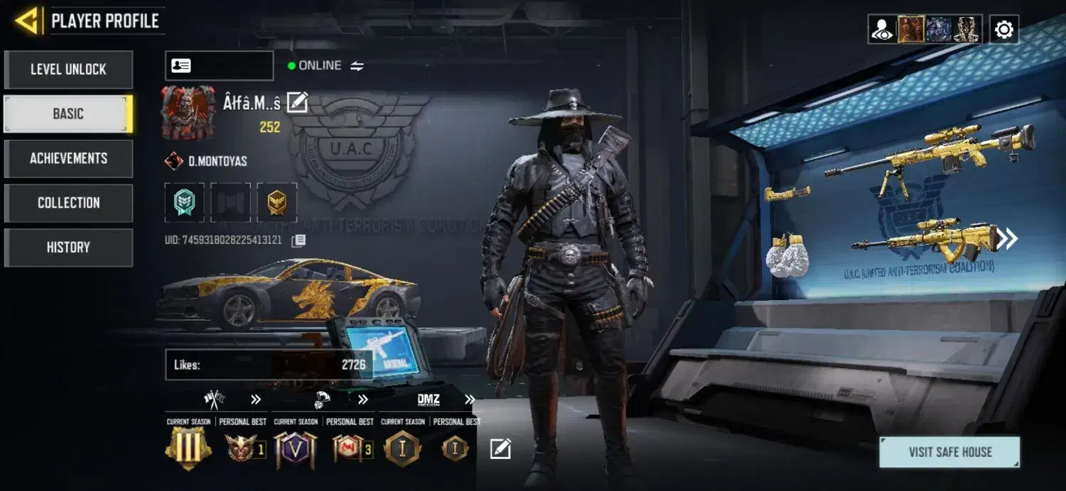 اکانت کالاف|کنسول، بازی ویدئویی و آنلاین|اردبیل, |دیوار