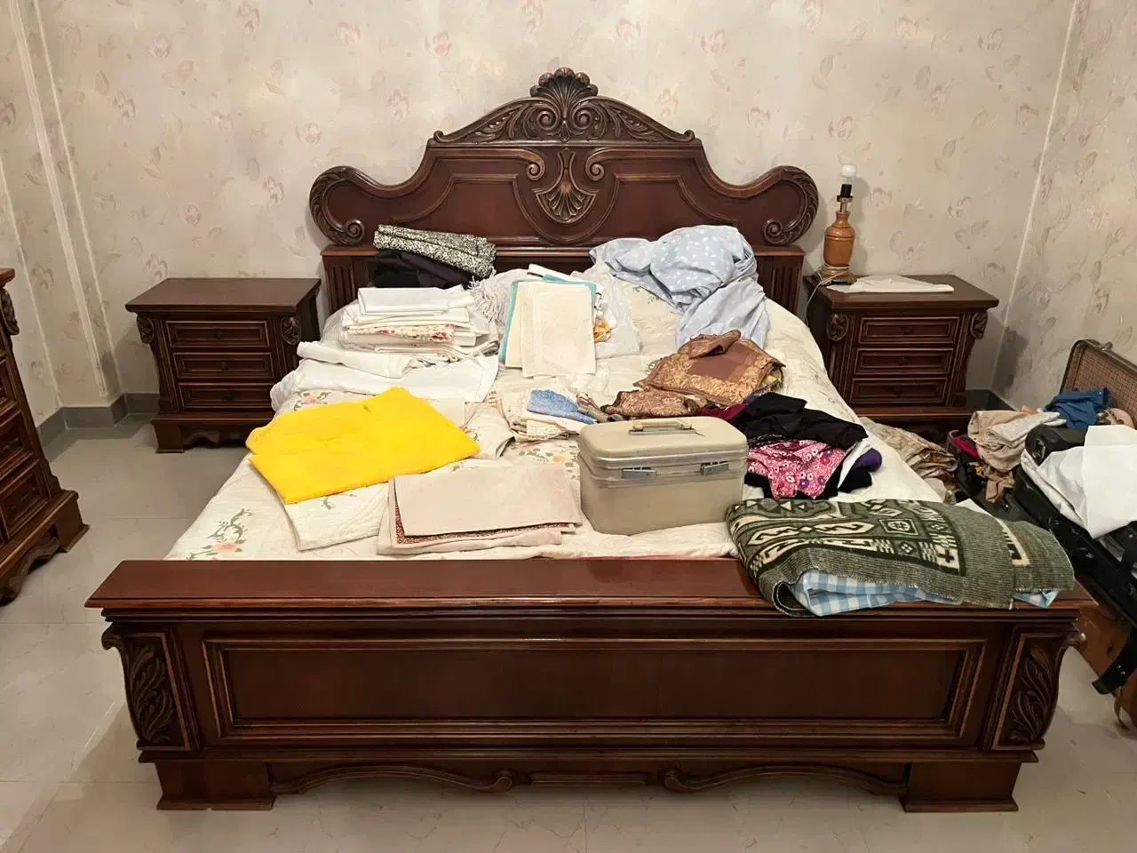 تخت دو نفره کینگ|تخت و سرویس خواب|تهران, امام زاده عبدالله|دیوار